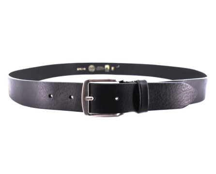 Kožený opasek Arteddy Made in italy  - černá