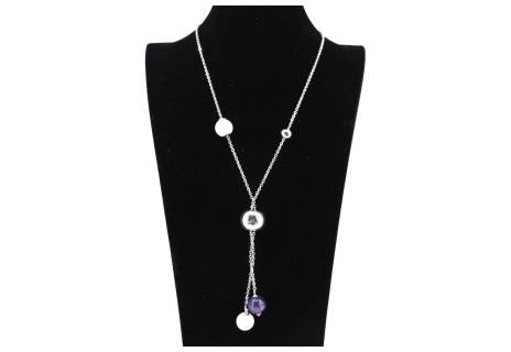 Řetízek ozdobný / stříbrná