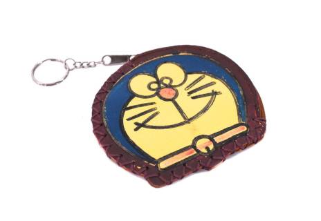 Dětská kožená klíčenka
