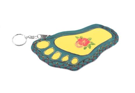 Dětská kožená klíčenka