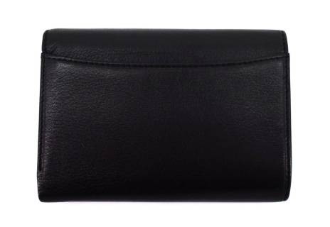 Kožená peněženka Valentini - černá