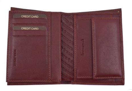 Kožená peněženka Valentini s orientací na výšku