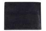 Kožená peněženka Charro - černá
