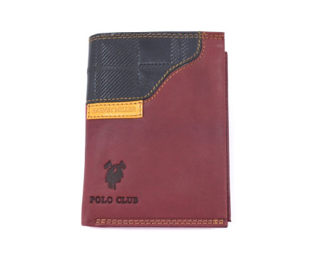 Kožená peněženka Harvey Miller - hnědá