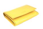 Kožená peněženka Coveri - žlutá