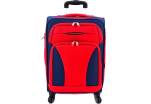 Cestovní textilní kufr na čtyřech kolečkách Agrado (M) 80l