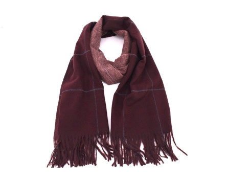 Šála s třásněmi dámská/pánská