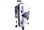 Cestovní skořepina kufr na čtyřech kolečkách Arteddy - motýl (L) 100l