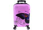 Cestovní palubní kufr na čtyřech kolečkách Arteddy - motýl (XS) 30l