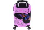 Cestovní palubní kufr na čtyřech kolečkách Arteddy - motýl (XS) 30l