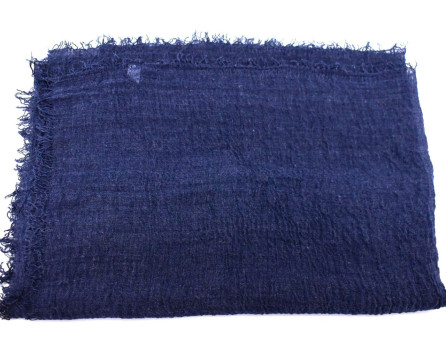 Dámský jednobarevný šátek - tmavě modrá