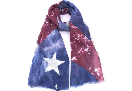 Dámský šátek s potiskem