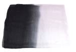 Hedvábný šátek - černá/stříbrná