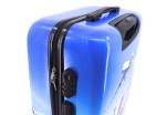 Cestovní kufr skořepinový na čtyřech kolečkách Arteddy - Letadlo (L) 100l