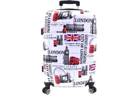 Cestovní  palubní kufr skořepinový na čtyřech kolečkách Arteddy -  Meter Flag (S) 40l