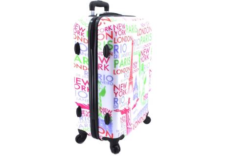 Cestovní palubní kufr skořepinový na čtyřech kolečkách ORMI - Tower Goddess (S) 45l