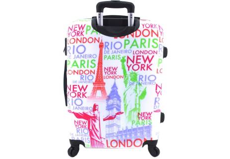 Cestovní palubní kufr skořepinový na čtyřech kolečkách ORMI - Tower Goddess (S) 45l