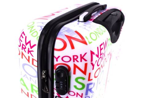 Cestovní palubní kufr skořepinový na čtyřech kolečkách ORMI - Tower Goddess (S) 45l