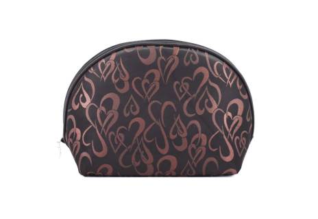 Dámská/dívčí kosmetická etue s potiskem (L) - černá