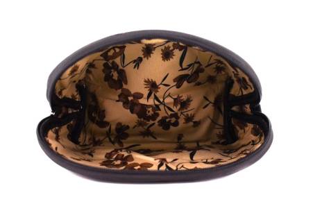 Dámská/dívčí kosmetická etue s potiskem (L) - černá