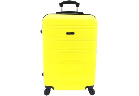 Cestovní kufr skořepinový na čtyřech kolečkách Agrado - (M) 60l