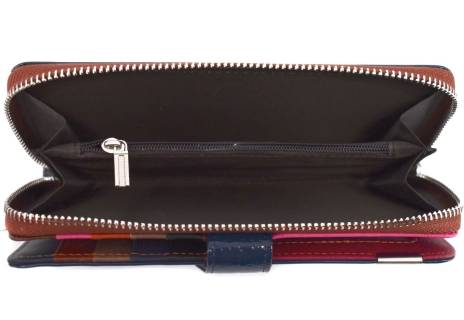 Kožená lakovaná peněženka Klavier