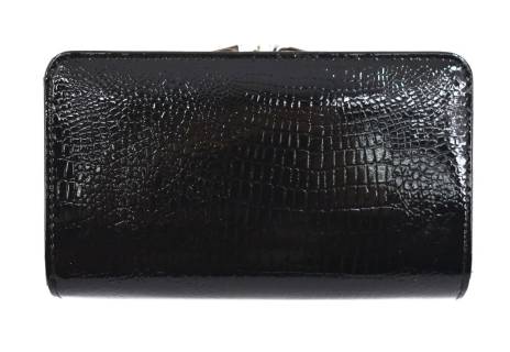 Kožená lakovaná peněženka Klavier