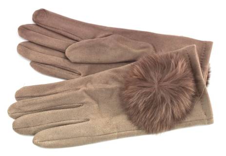 Elegantní zateplené dámské rukavice