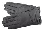 Dámské zateplené kožené rukavice Arteddy  - tmavě šedá (M)