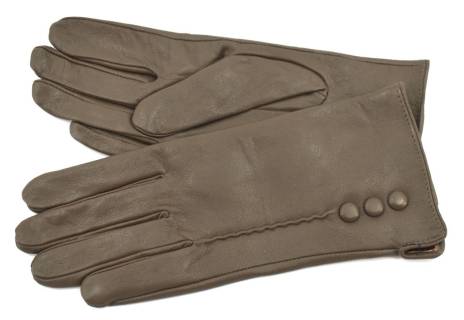 Dámské zateplené kožené rukavice Arteddy