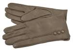 Dámské zateplené kožené rukavice Arteddy  - taupe (S)