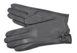 Dámské zateplené kožené rukavice Arteddy - tmavě šedá (M)