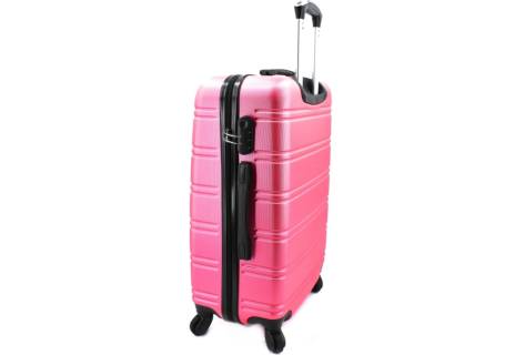 Cestovní kufr skořepinový na čtyřech kolečkách Agrado - (M) 60l