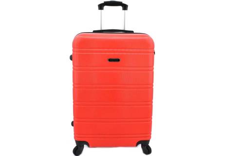 Cestovní kufr skořepinový na čtyřech kolečkách Agrado - (M) 60l