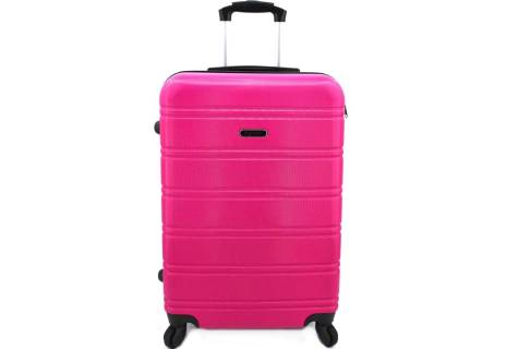 Cestovní kufr skořepinový na čtyřech kolečkách Agrado - (M) 60l