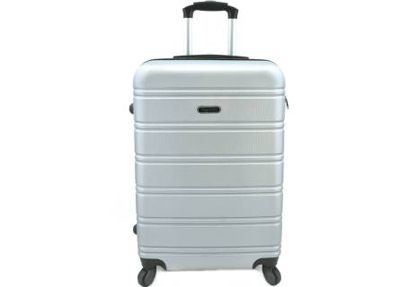 Cestovní kufr skořepinový na čtyřech kolečkách Agrado - (M) 60l