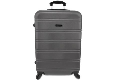 Cestovní kufr skořepinový na čtyřech kolečkách Agrado - (M) 60l
