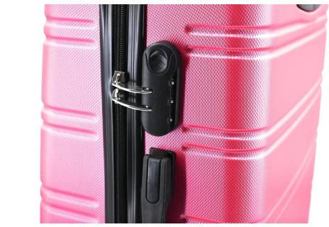 Cestovní kufr skořepinový na čtyřech kolečkách Agrado  - (L) 90l