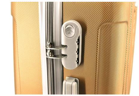 Cestovní kufr skořepinový na čtyřech kolečkách Agrado - (L) 90l