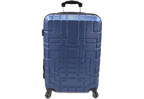 Cestovní  palubní kufr skořepinový na čtyřech kolečkách - (S) 50l