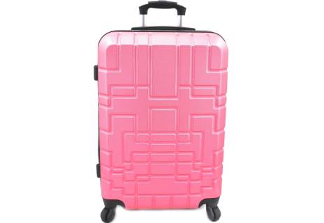 Cestovní  palubní kufr skořepinový na čtyřech kolečkách - (S) 50l