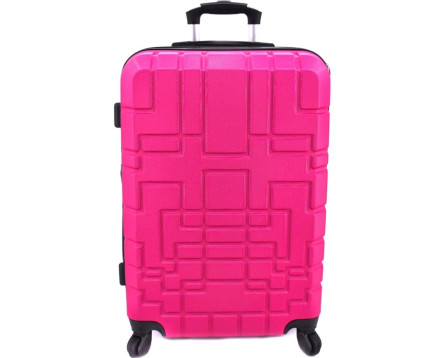 Cestovní kufr skořepinový na čtyřech kolečkách - (M) 80l