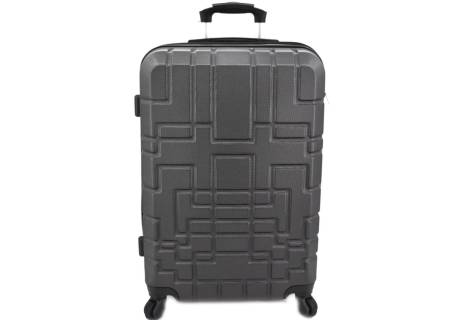 Cestovní kufr skořepinový na čtyřech kolečkách - (M) 80l