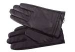 Pánské kožené zateplené rukavice  Coveri - tmavě hnědá