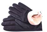 Pánské kožené zateplené rukavice  Coveri - tmavě hnědá