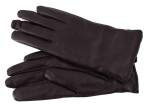 Dámské zateplené kožené rukavice Every - tmavě hnědá (L)