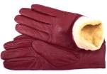 Dámské zateplené kožené rukavice Arteddy