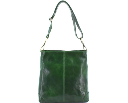 Dámská kožená kabelka Arteddy - zelená