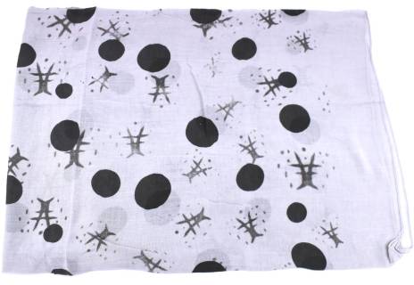 Dámský šátek s potiskem