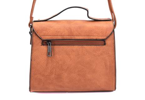 Dámská kabelka crossbody - světle hnědá
